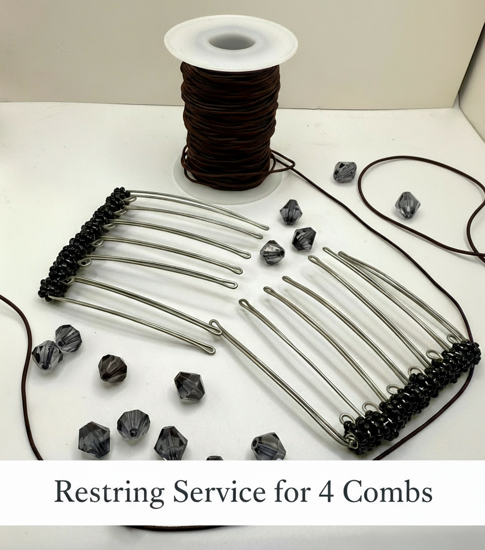 Comb Restringing Service for Four Combs