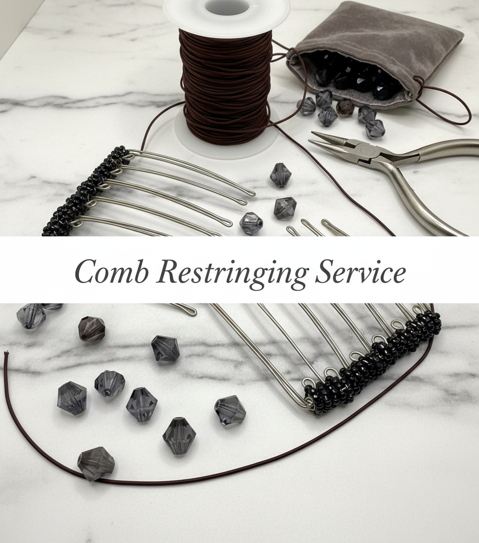 Comb Log Comb Restringing Service – The Hair Jeweler Inc.