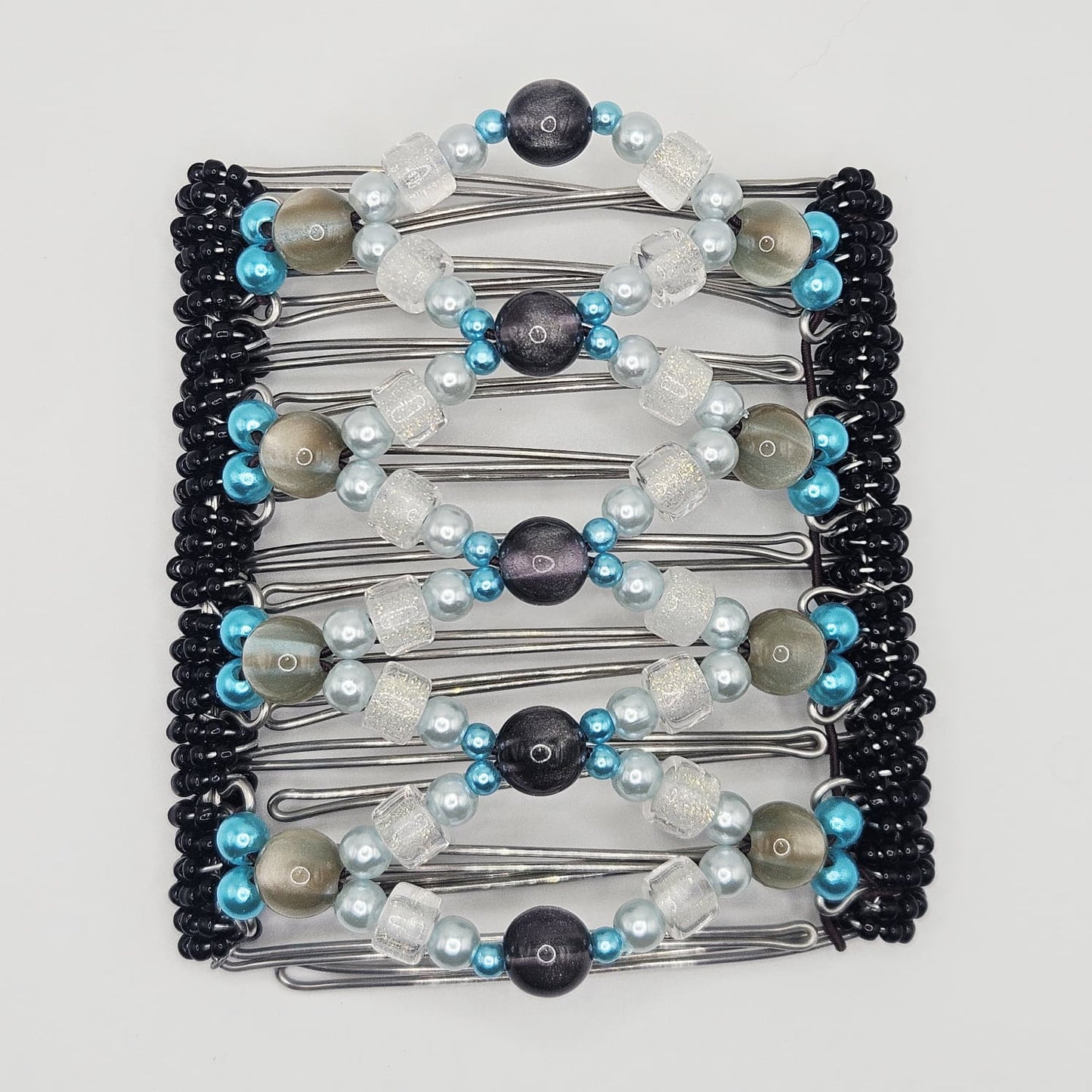 Black and teal appeal !!