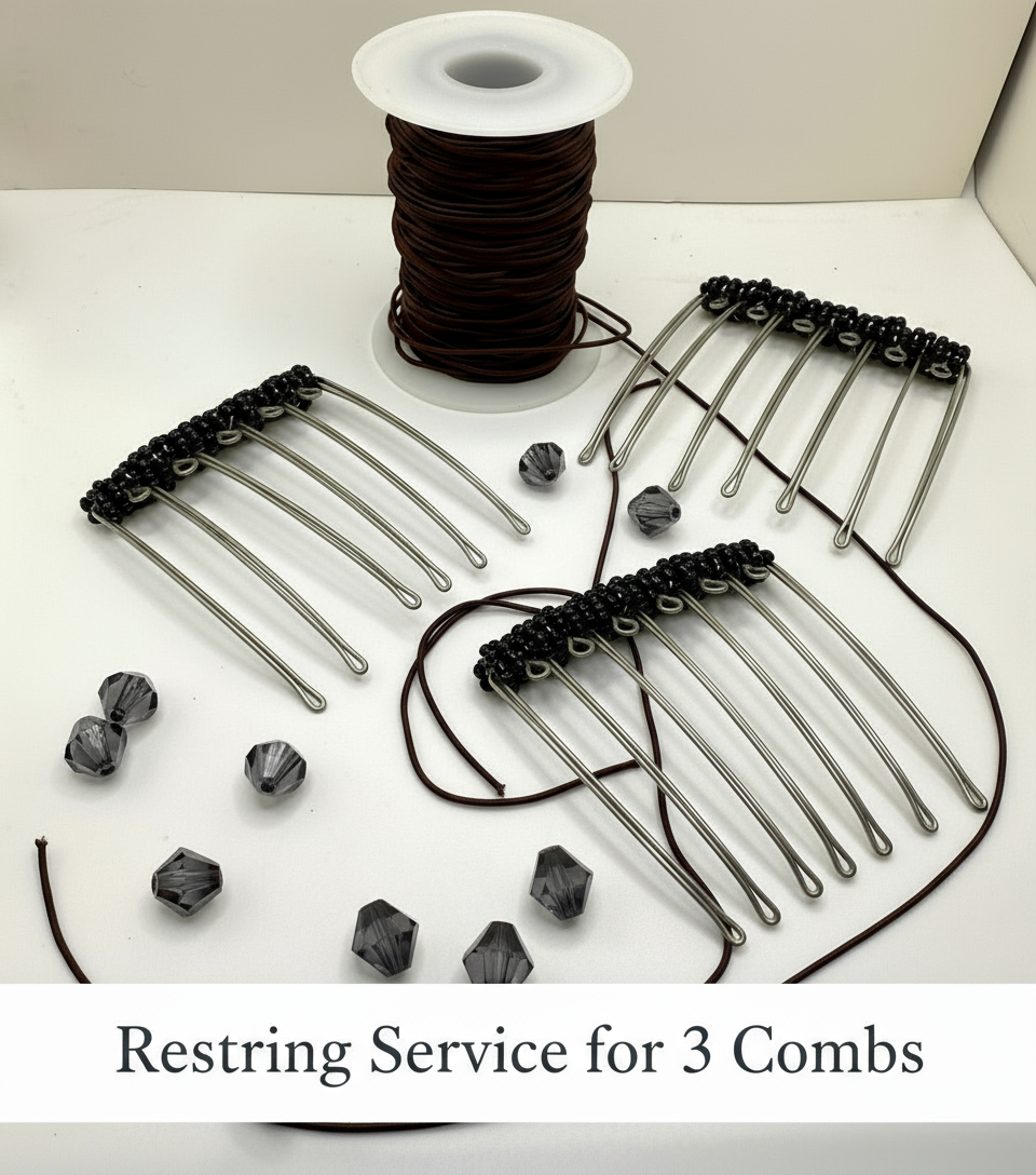 Comb Restringing Service for Three Combs