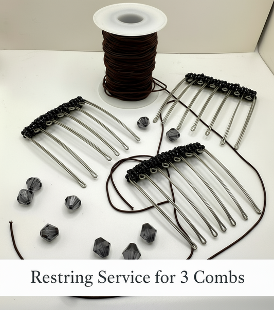 Comb Restringing Service for Three Combs